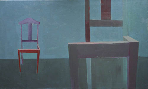 2006, Wspomnienie Wroblewskiegoolej na plotnie, 90x55cm