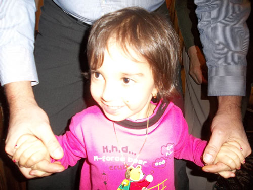 Am meisten freuen sich die Kinder