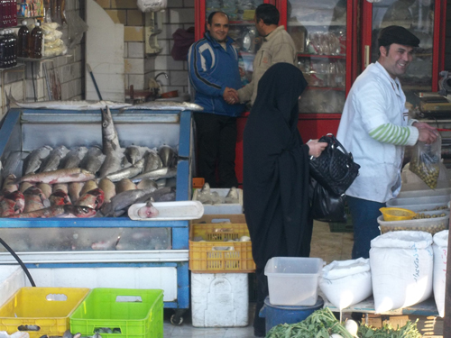 Stragan przy placu Imama Husaina