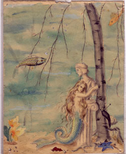 syrenka-akwarela-mala