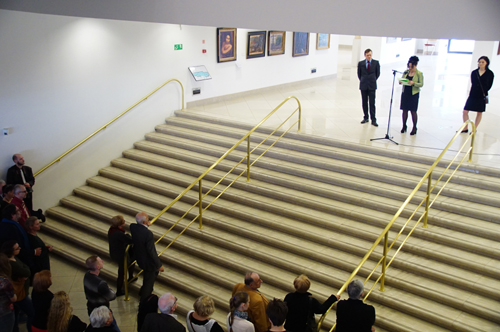 2 BUNT Wernisaz  19 04 15 Adam Socko, Lidia Gluchowska, Agnieszka Salamon