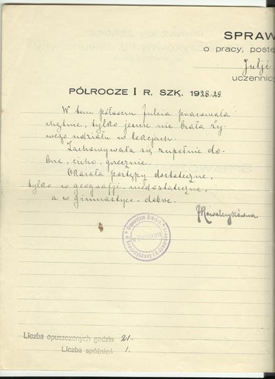 2_Sprawozdanie_z_nauki_w_Szkole_Kowalczykowny_2_Julia_Hr